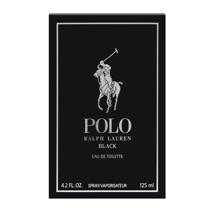 Polo Black Eau de Toilette for Men 4.2oz 125ml by Ralph Lauren