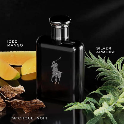Polo Black Eau de Toilette for Men 4.2oz 125ml by Ralph Lauren