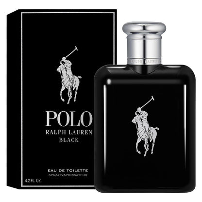 Polo Black Eau de Toilette for Men 4.2oz 125ml by Ralph Lauren